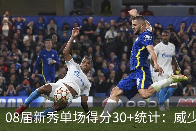 08届新秀单场得分30+统计：威少遥遥领先